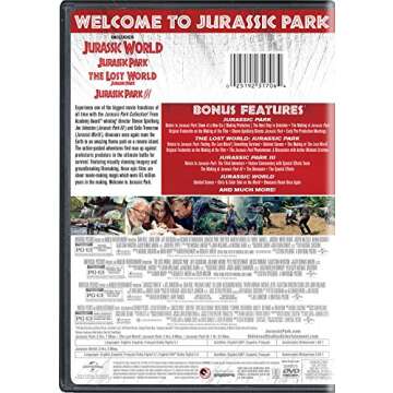 Jurassic Park Collection (Jurassic Park / The Lost World: Jurassic Park / Jurassic Park III / Jurassic World)