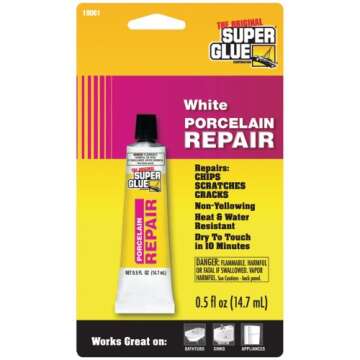 The Original Superglue® 19061 Porcelain Repair for Chips and Cracks