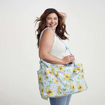 Vera Bradley Eco-Friendly Travel Bag for Women