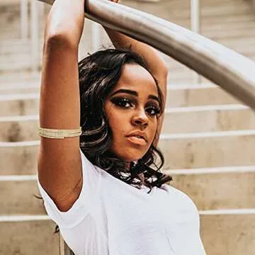 SAILIMUE 8 Pcs Adjustable Arm Cuff Bracelet Set for Women