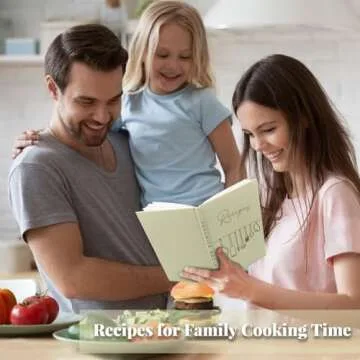 Durable Blank Recipe Book - 8.5''x6'', 100 Recipes