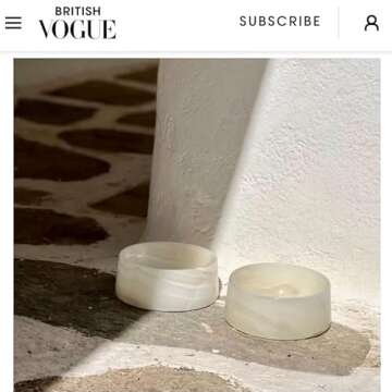 Luxury Marble Dog Bowl - Elegant Feeding Solution