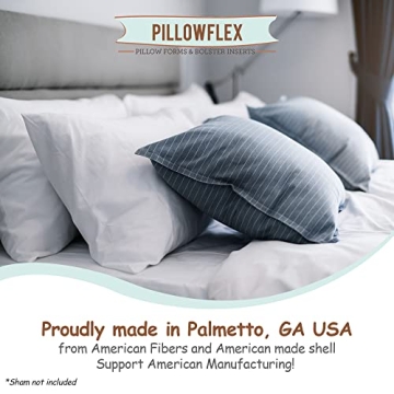 Luxurious Pillowflex Synthetic Down Pillow Insert 26x26