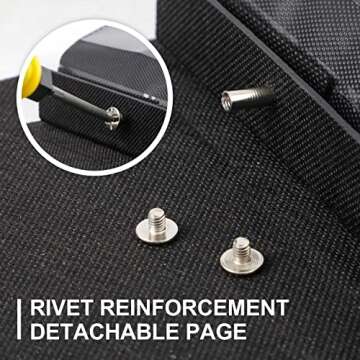 Ywlake Linen Photo Album Holds 600 Photos - Elegant Design