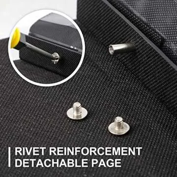 Ywlake Linen Photo Album Holds 600 Photos - Elegant Design