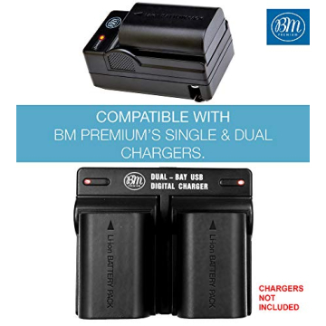BM Premium 3 Pack LP-E6N Batteries for Canon Cameras