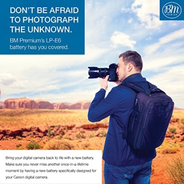 BM Premium 3 Pack LP-E6N Batteries for Canon Cameras