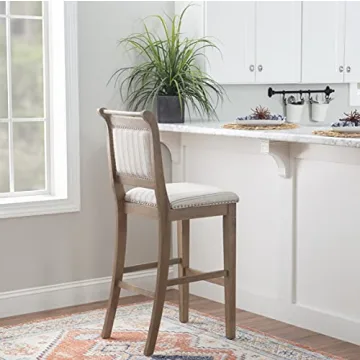 Stylish Linon Newton Grey Bar Stools for Your Home