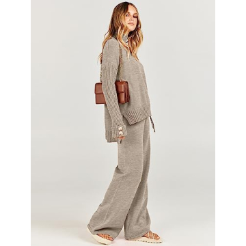 Stylish ANRABESS Women's 2 Piece Sweater Outfit