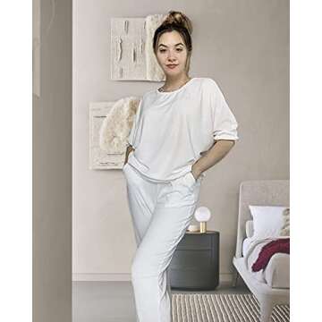 ETCYY NEW Lounge Sets for Women Sweatsuits Sets Two Piece Outfit Long Sleeve Pant Workout Athletic Tracksuits