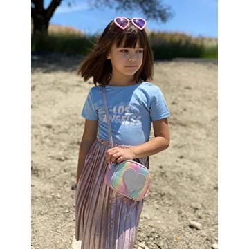 mibasies Cute Heart Shaped Sunglasses for Kids Age 3-10