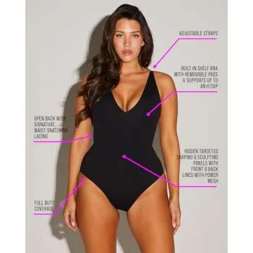 TA3 Women's Plungey Shaping Swimsuit for 2024