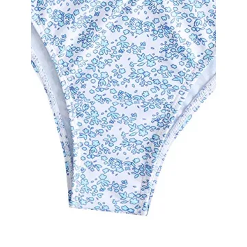 Floral Print Tie Front Bikini for Stylish Summer Fun