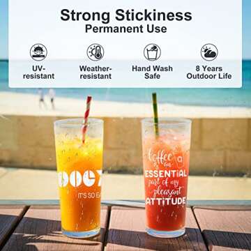 Matte White Permanent Vinyl Roll for All Craft Machines