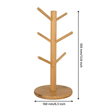 MyLifeUNIT Mug Holder Tree for Stylish Coffee Display