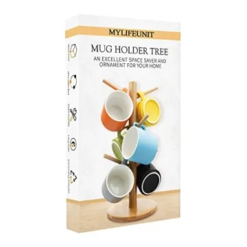 MyLifeUNIT Mug Holder Tree for Stylish Coffee Display