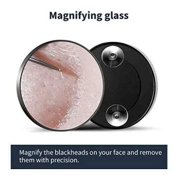 2024 Professional Pimple Popper Tool Kit - 22 PCS Blackhead Remover Tools for Acne and Zit Popping Comedone Extractor with Magnifying Glass and Alcohol Pad