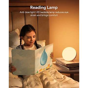 Hifree Touch Lamp Multicolor Night Light for Kids