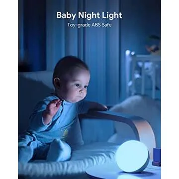 Hifree Touch Lamp Multicolor Night Light for Kids