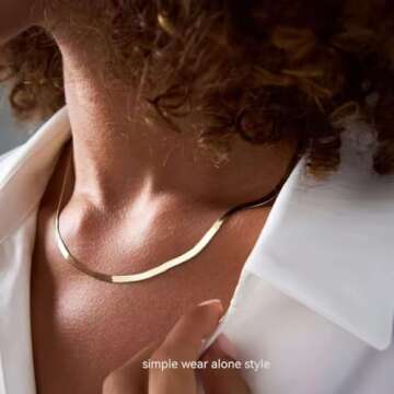 MFRYK Layered Gold Necklaces Set for Elegant Women