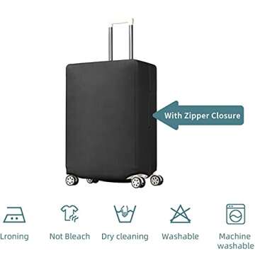 Maysh Travel Luggage Cover Protector for Suitcase 18 to 20 Inch