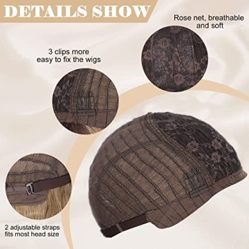 Stunning Lativ Ombre Blonde Wig with Bangs for Women