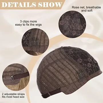 Stunning Lativ Ombre Blonde Wig with Bangs for Women