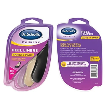 Dr. Scholl's Foam Heel Liners for Maximum Comfort and Fit