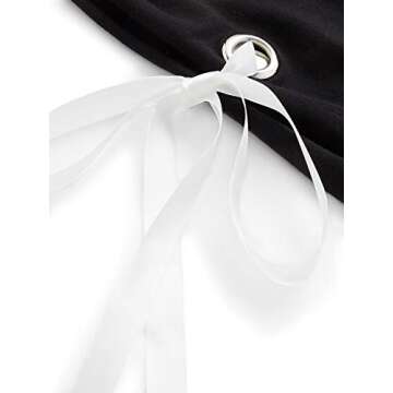 Casual Lace Up Long Sleeve Pullover Crop Top Sweatshirt