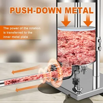 BANGERSMILE Sausage Stuffer - Premium Stainless Steel Meat Maker