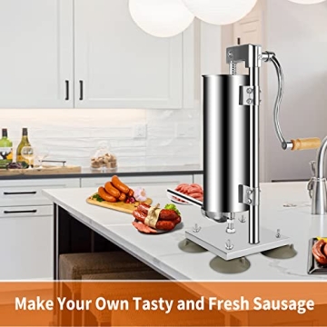 BANGERSMILE Sausage Stuffer - Premium Stainless Steel Meat Maker