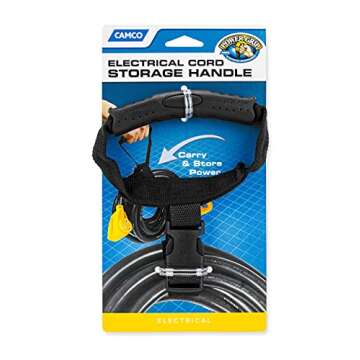 Camco 55001 Durable Cord Storage Strap with Handle