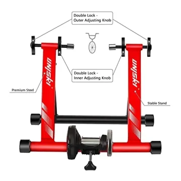Unisky Indoor Bike Trainer Stand for 26-28" Wheels