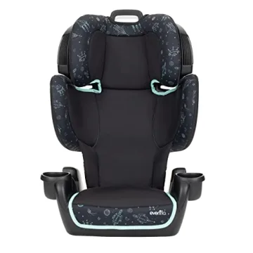 Evenflo GoTime LX Booster Car Seat - Safe, Comfortable & Adjustable