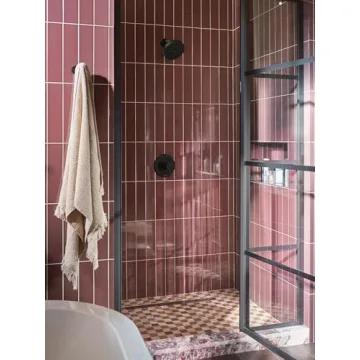 Moen Align Matte Black Shower Handle Trim Kit for Modern Bathrooms