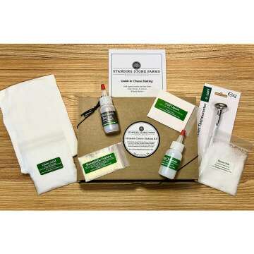 Standing Stone Farms Ultimate Cheese Making Kit - Make Mozzarella & More!