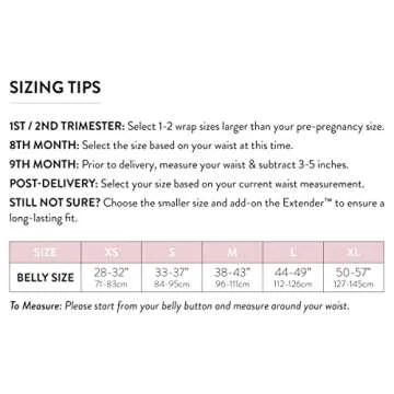 Belly Bandit Viscose From Bamboo Belly Wrap - Our Softest Postpartum Belly Wrap Covered in Bamboo Viscose for Comfy & Gentle Coverage on C-Section, Black, Large