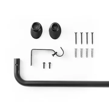 Eclipse Clinton Curtain Rods for Adjustable Blackout Windows