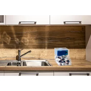 IneVibe Acrylic Dishwasher Pods & Sponge Holder - Stylish Organizer