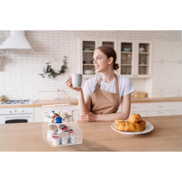 IneVibe Acrylic Dishwasher Pods & Sponge Holder - Stylish Organizer