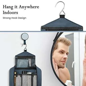 Maliton Hanging Toiletry Bag for Men & Women Travel