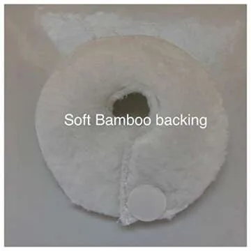 Cutie Button Pads 5 Pack Gtube Pads Flowers Bamboo Organic Extra Soft Backing