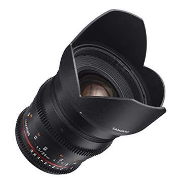 Samyang Cine SYCV24M-C 24mm T1.5 Cine Wide Angle Lens for Canon