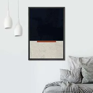 SIGNWIN Framed Canvas Print Minimalist Retro Wall Art