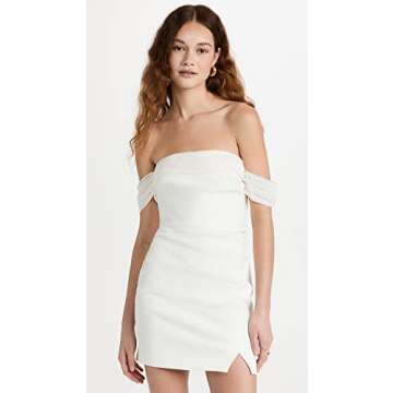 LIKELY Women's Paz Dress, White, 0