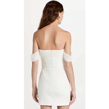 LIKELY Women's Paz Dress, White, 0