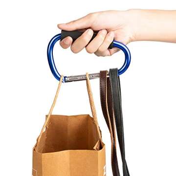 Funbliss Stroller Hooks - Durable Organizer for Parents