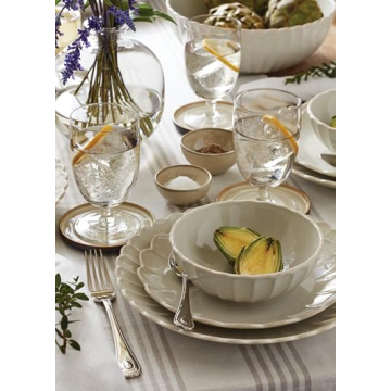 Lenox French Perle Scallop 4-Piece Place Setting