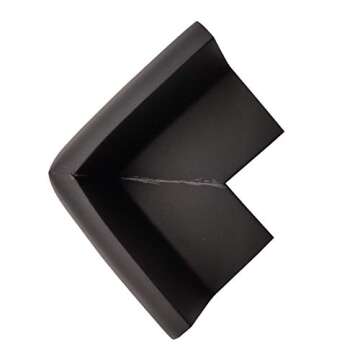 Sipery 20Pcs Black Corner Guards for Baby Safety and Style