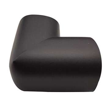 Sipery 20Pcs Black Corner Guards for Baby Safety and Style